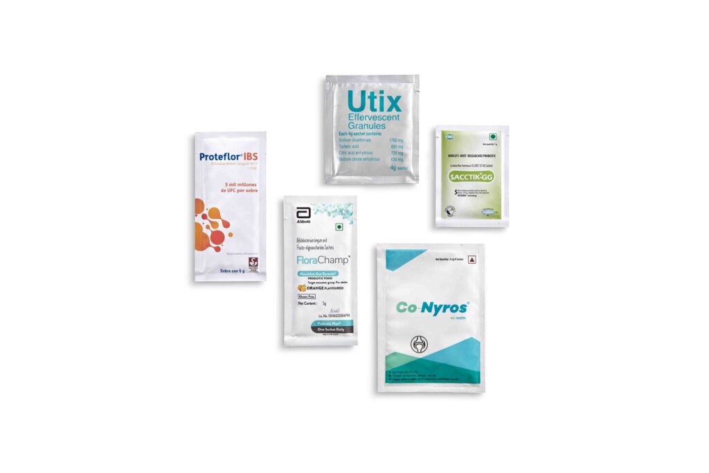 flat sachet packaging