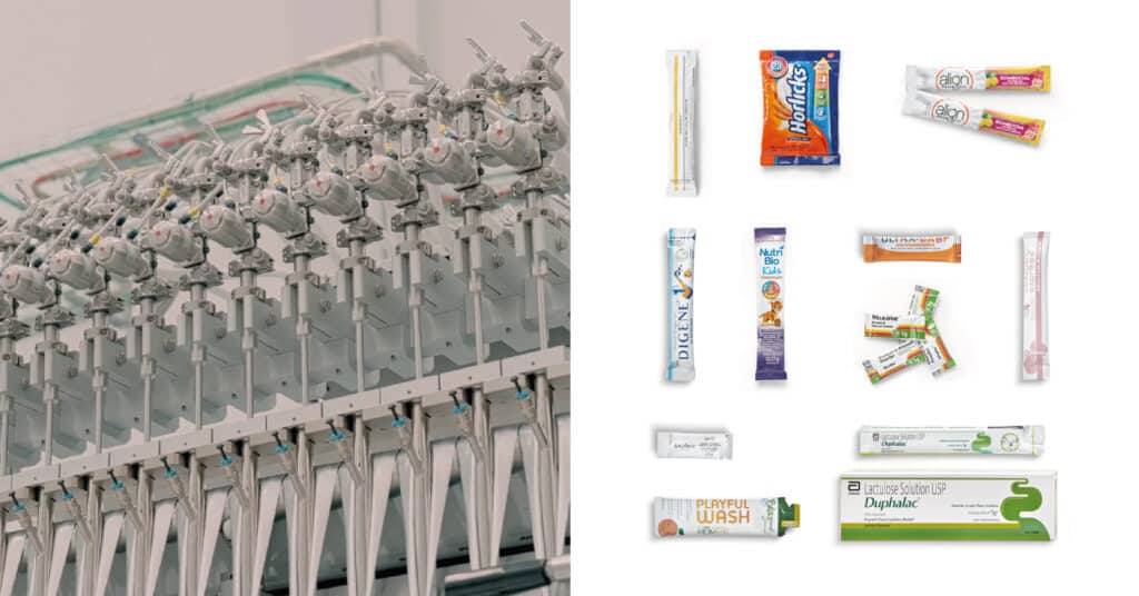 Aranow | Packaging machinery for single serve Sachets and Stick Packs